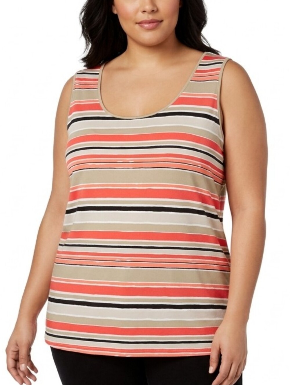 NWT Kim Rogers Multi-Color Striped Tank Top (Runs Small)